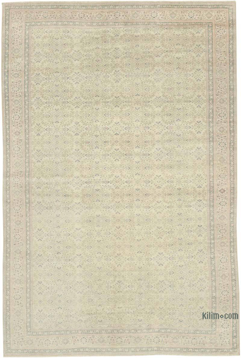 Vintage Turkish Hand-Knotted Rug - 6' 4" x 9' 7" (76" x 115") - K0075627