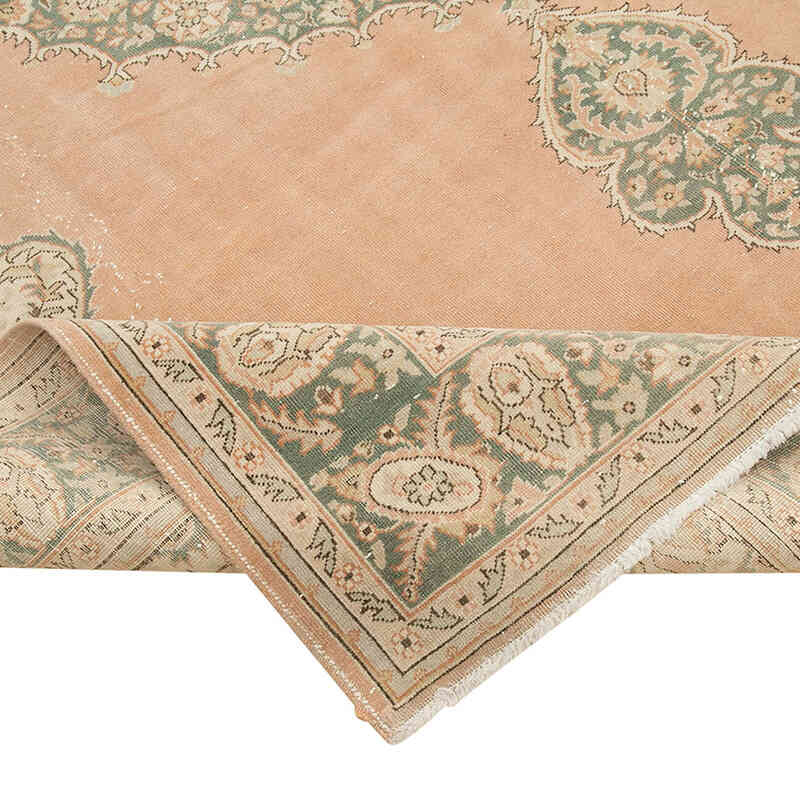 Vintage Turkish Hand-Knotted Rug - 6' 9" x 9' 10" (81" x 118") - K0075630