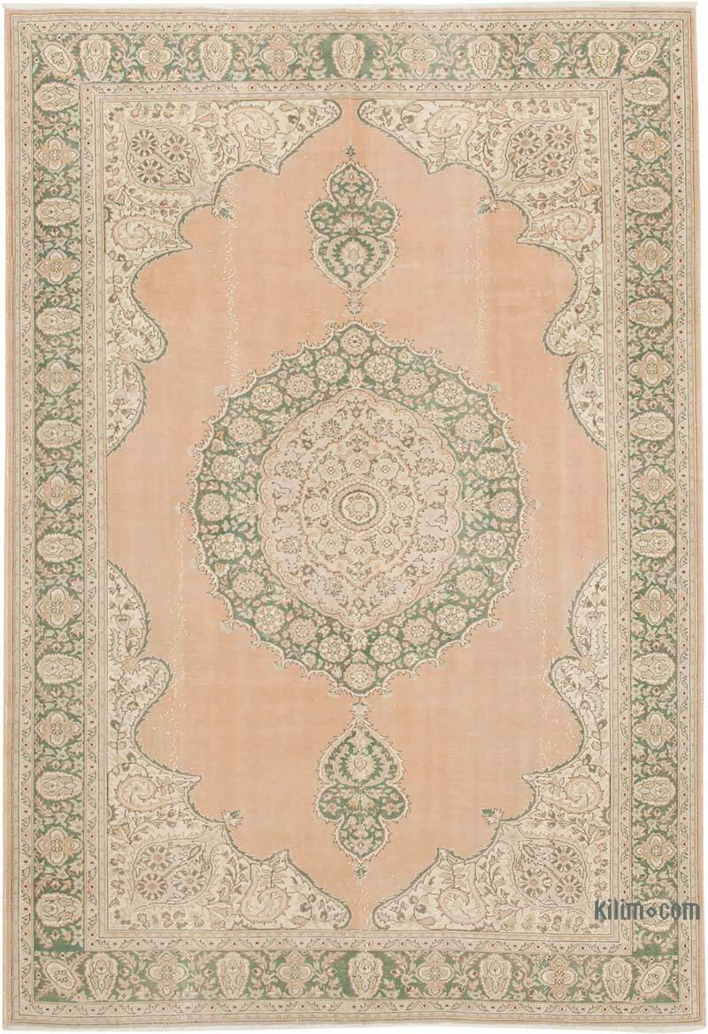 Vintage Turkish Hand-Knotted Rug - 6' 9" x 9' 10" (81" x 118") - K0075630