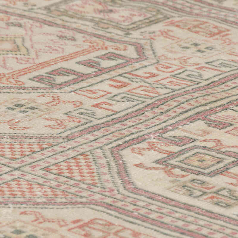 El Dokuma Vintage Halı - 198 cm x 303 cm - K0075633