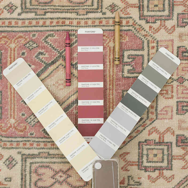 El Dokuma Vintage Halı - 198 cm x 303 cm - K0075633