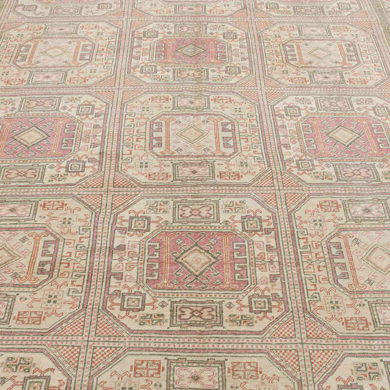 El Dokuma Vintage Halı - 198 cm x 303 cm - K0075633