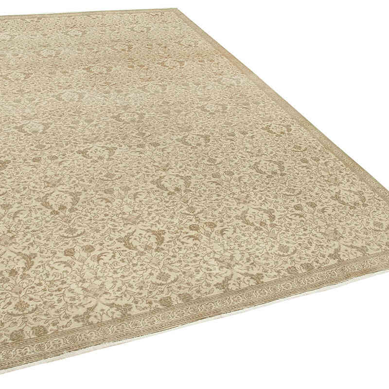 Alfombra Vintage Turca Anudada a Mano - 190 cm x 290 cm - K0075634