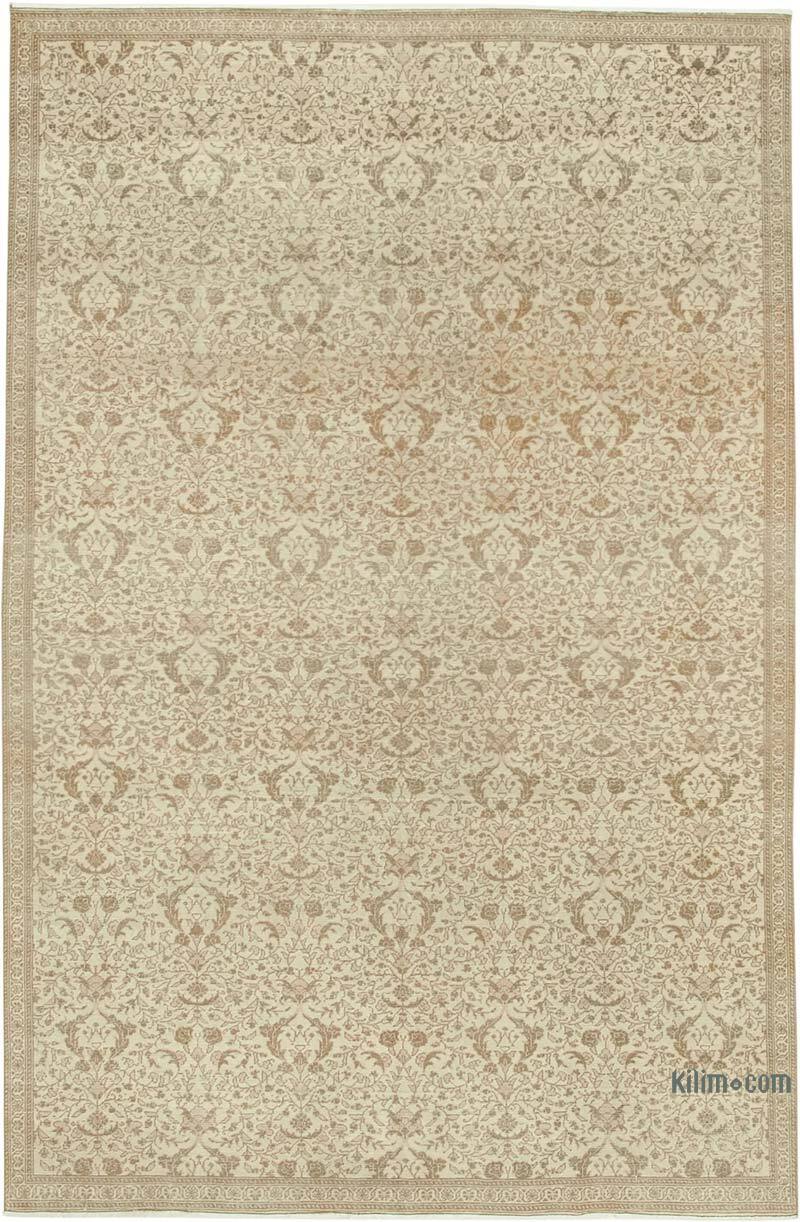 Alfombra Vintage Turca Anudada a Mano - 190 cm x 290 cm - K0075634