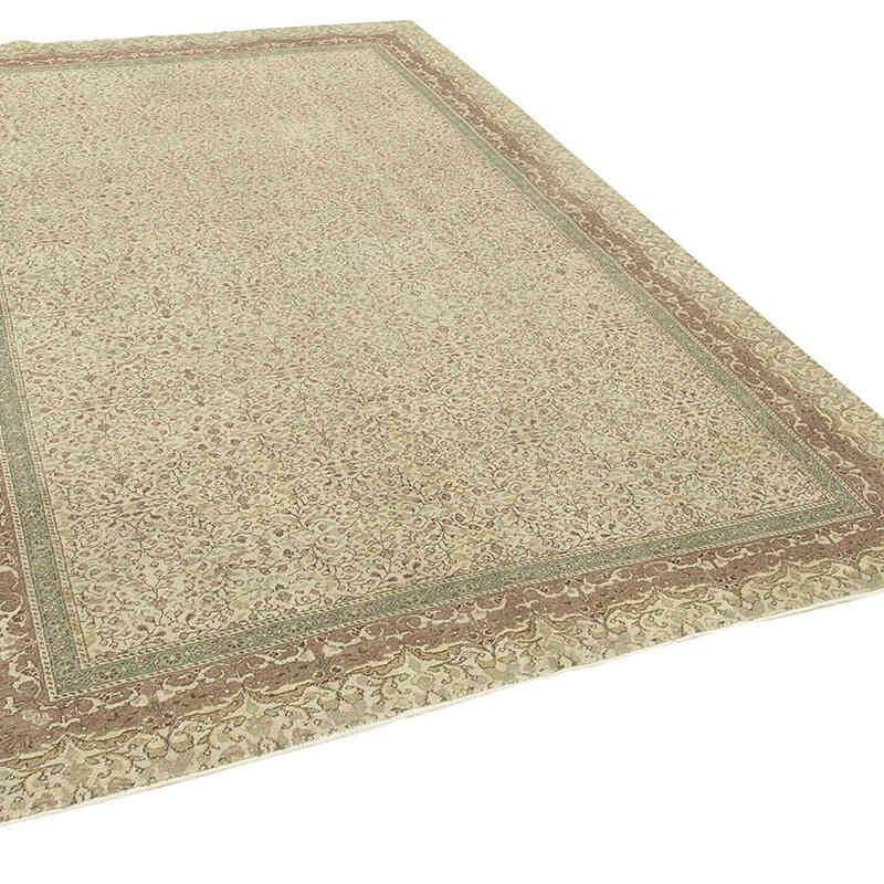 El Dokuma Vintage Halı - 192 cm x 291 cm - K0075635
