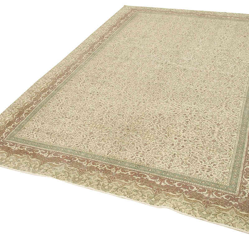 El Dokuma Vintage Halı - 192 cm x 291 cm - K0075635
