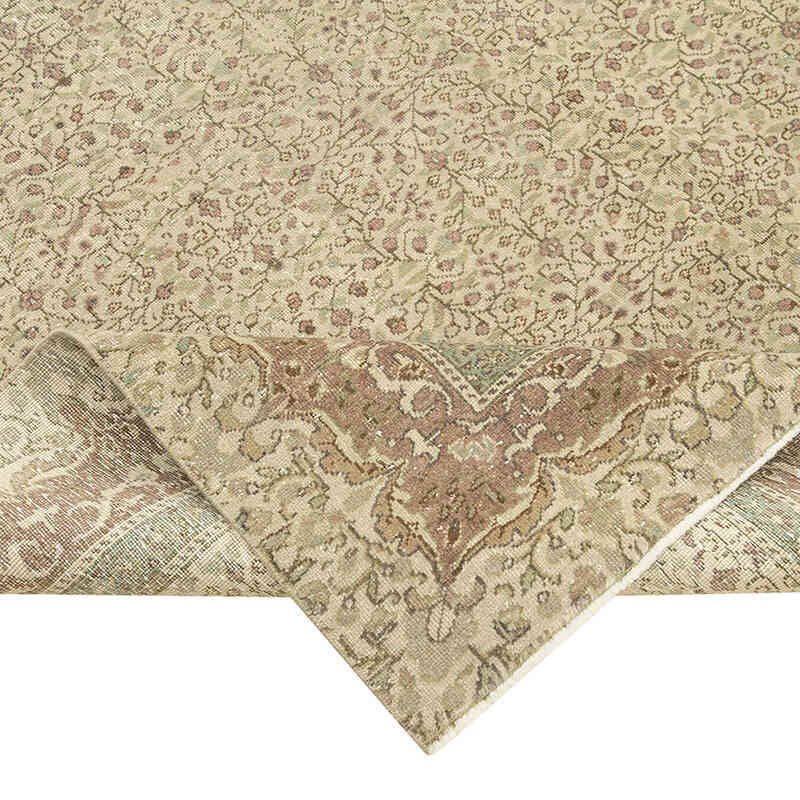 El Dokuma Vintage Halı - 192 cm x 291 cm - K0075635