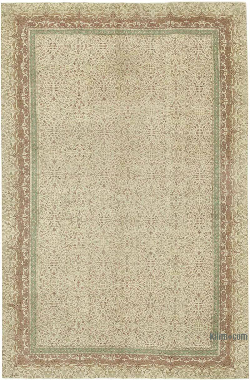 El Dokuma Vintage Halı - 192 cm x 291 cm - K0075635