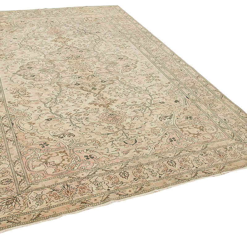 Vintage Turkish Hand-Knotted Rug - 6' 6" x 9' 8" (78" x 116") - K0075637