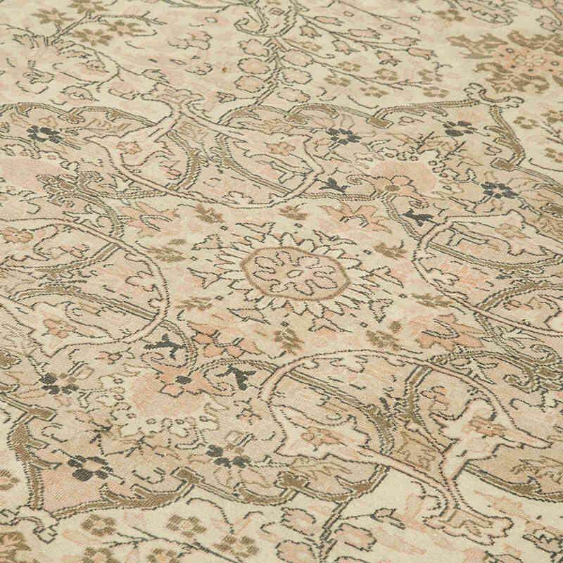 Vintage Turkish Hand-Knotted Rug - 6' 6" x 9' 8" (78" x 116") - K0075637