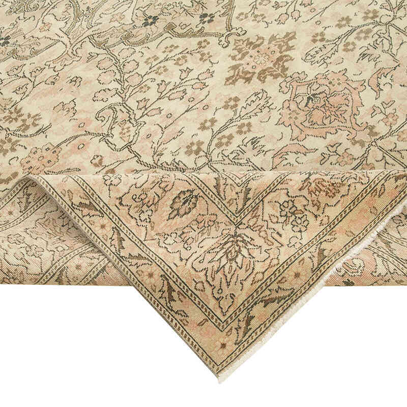 Vintage Turkish Hand-Knotted Rug - 6' 6" x 9' 8" (78" x 116") - K0075637