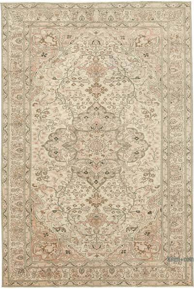 El Dokuma Vintage Halı - 198 cm x 294 cm