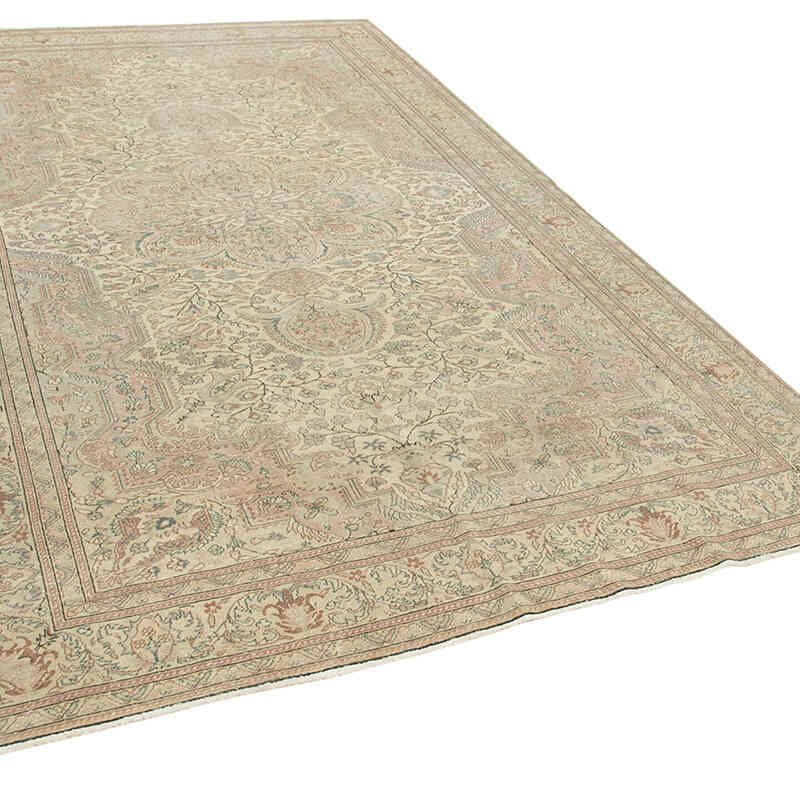 Alfombra Vintage Turca Anudada a Mano - 195 cm x 310 cm - K0075638