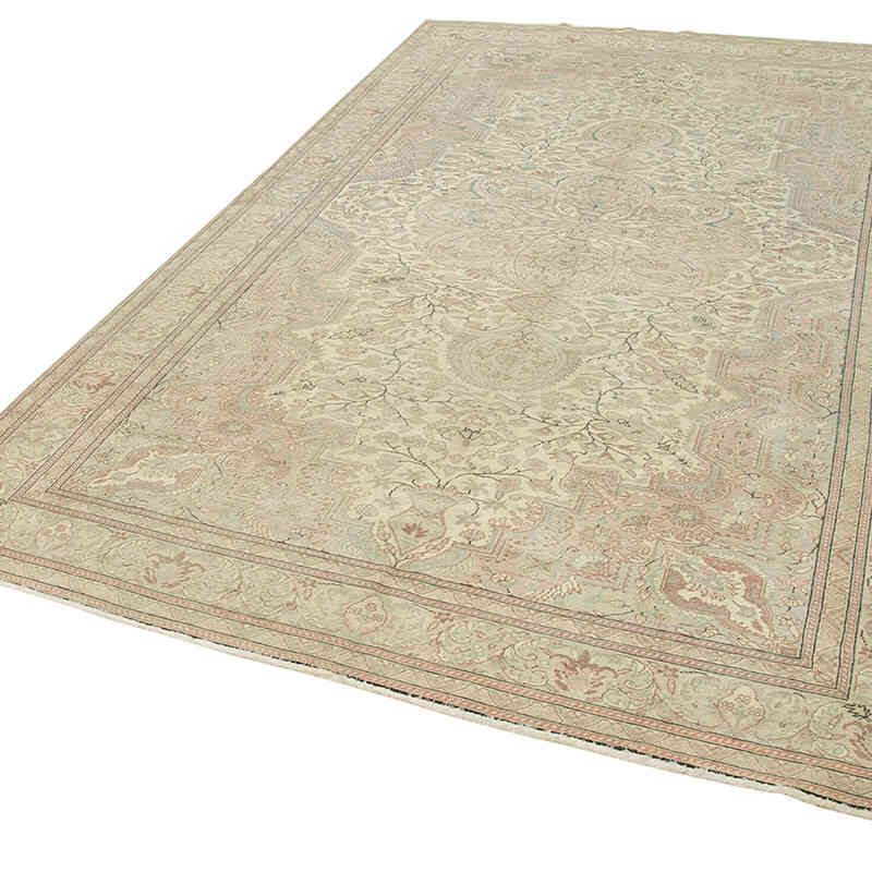 Alfombra Vintage Turca Anudada a Mano - 195 cm x 310 cm - K0075638