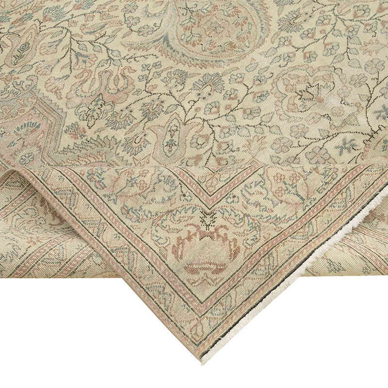Alfombra Vintage Turca Anudada a Mano - 195 cm x 310 cm - K0075638