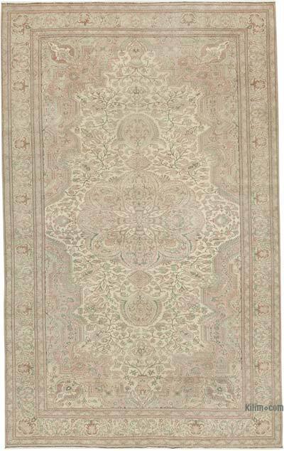 Vintage Turkish Hand-Knotted Rug - 6' 5" x 10' 2" (77" x 122")