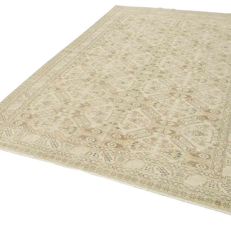 El Dokuma Vintage Halı - 195 cm x 294 cm - K0075639