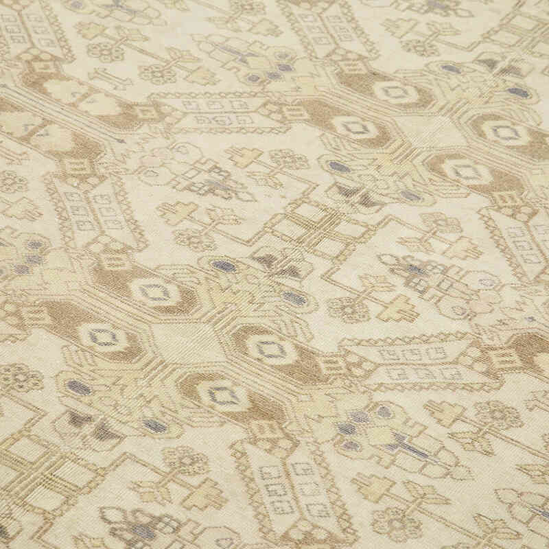 El Dokuma Vintage Halı - 195 cm x 294 cm - K0075639