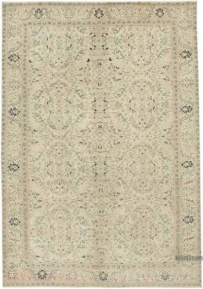 Alfombra Vintage Turca Anudada a Mano - 191 cm x 283 cm