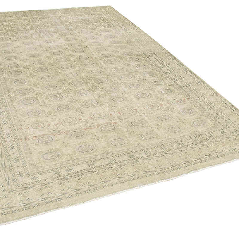 Vintage Turkish Hand-Knotted Rug - 6' 5" x 9' 6" (77" x 114") - K0075641