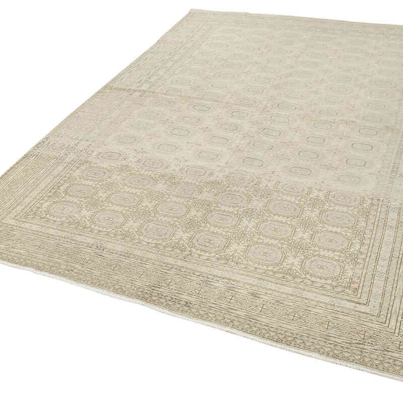 Vintage Turkish Hand-Knotted Rug - 6' 5" x 9' 6" (77" x 114") - K0075641