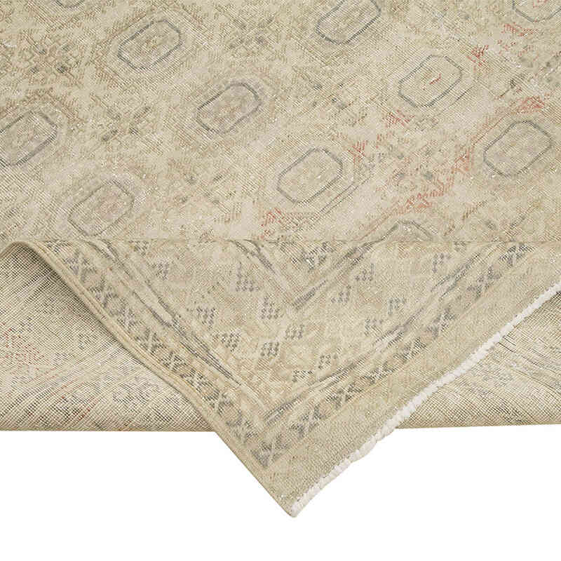 Vintage Turkish Hand-Knotted Rug - 6' 5" x 9' 6" (77" x 114") - K0075641