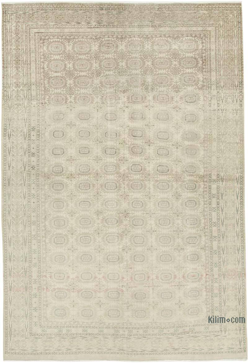 Vintage Turkish Hand-Knotted Rug - 6' 5" x 9' 6" (77" x 114") - K0075641