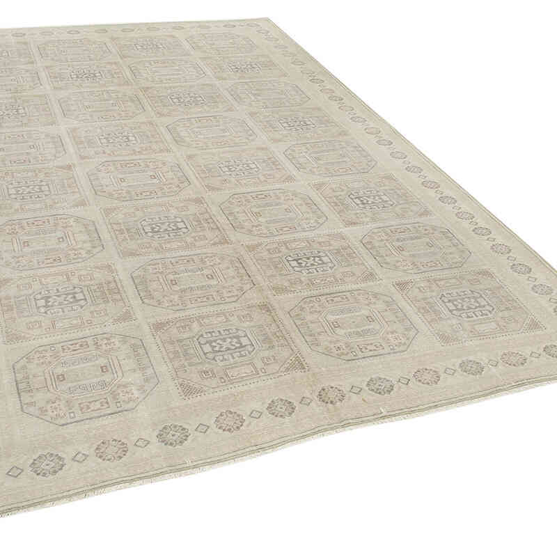 Vintage Turkish Hand-Knotted Rug - 6' 5" x 9' 6" (77" x 114") - K0075643
