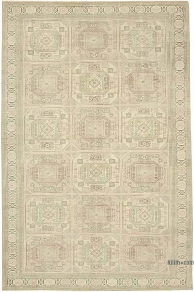 Alfombra Vintage Turca Anudada a Mano - 188 cm x 295 cm