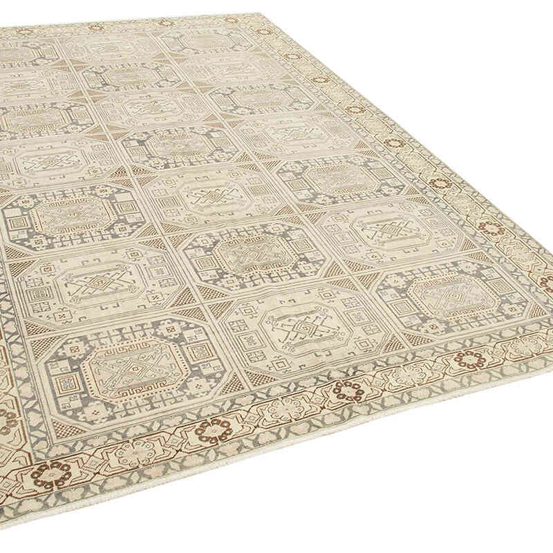 El Dokuma Vintage Halı - 196 cm x 292 cm - K0075645