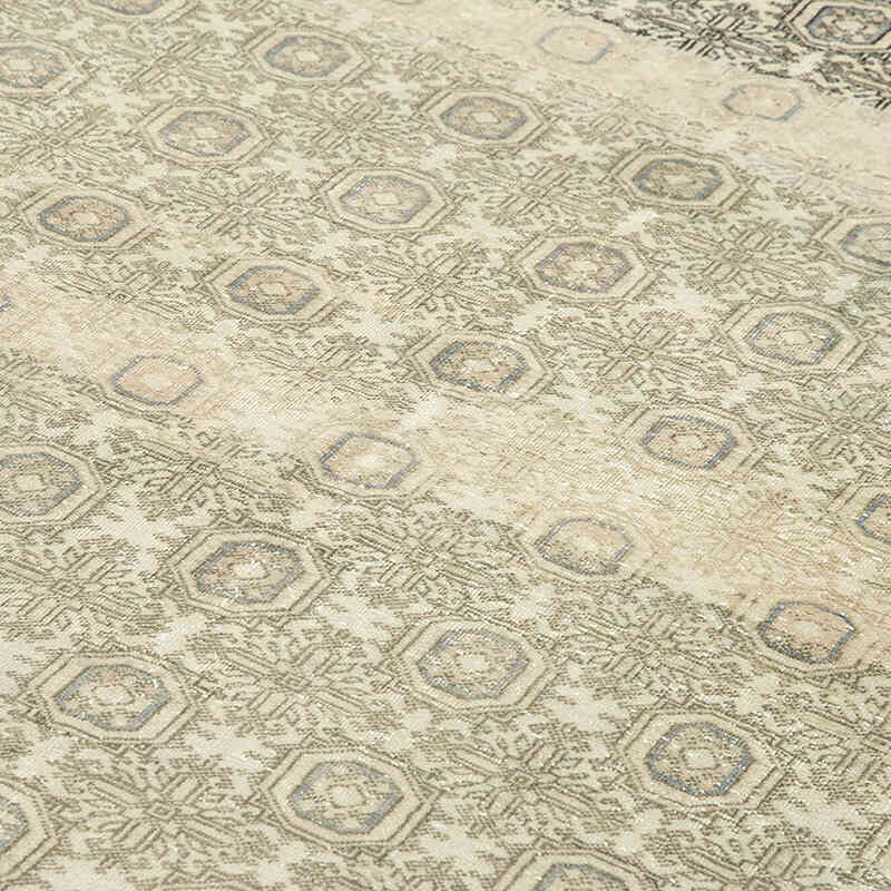 Alfombra Vintage Turca Anudada a Mano - 195 cm x 290 cm - K0075646