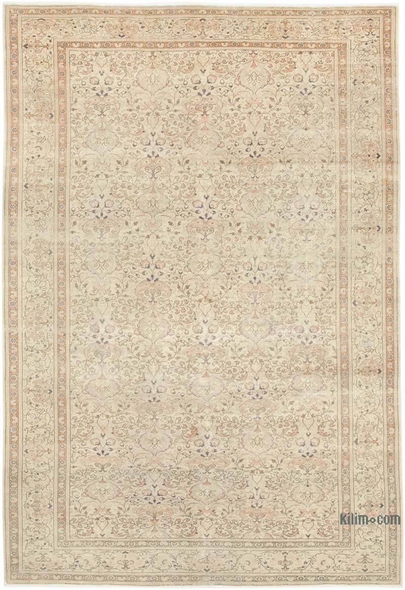 El Dokuma Vintage Halı - 200 cm x 296 cm - K0075650