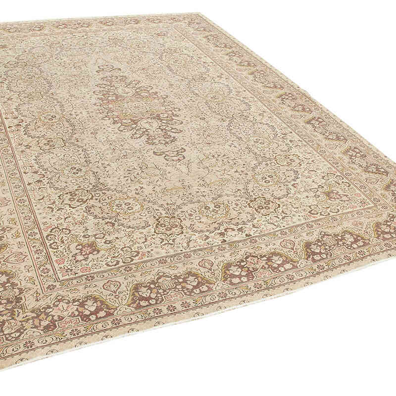 Vintage Turkish Hand-Knotted Rug - 7' 1" x 9' 6" (85" x 114") - K0075651