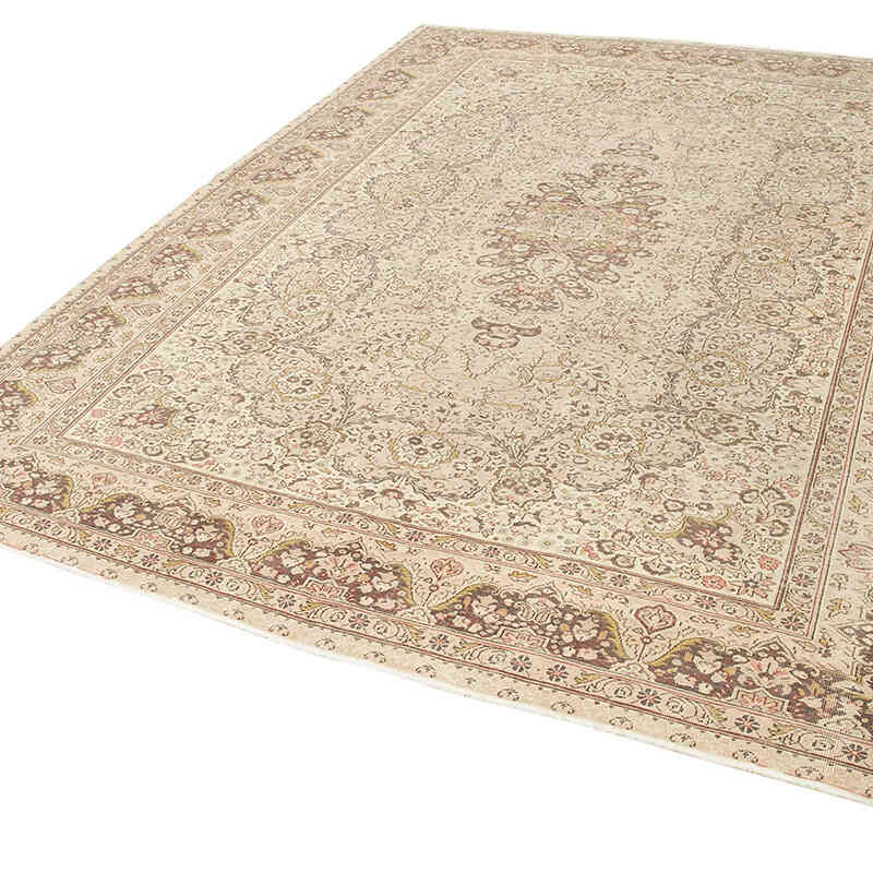 Vintage Turkish Hand-Knotted Rug - 7' 1" x 9' 6" (85" x 114") - K0075651