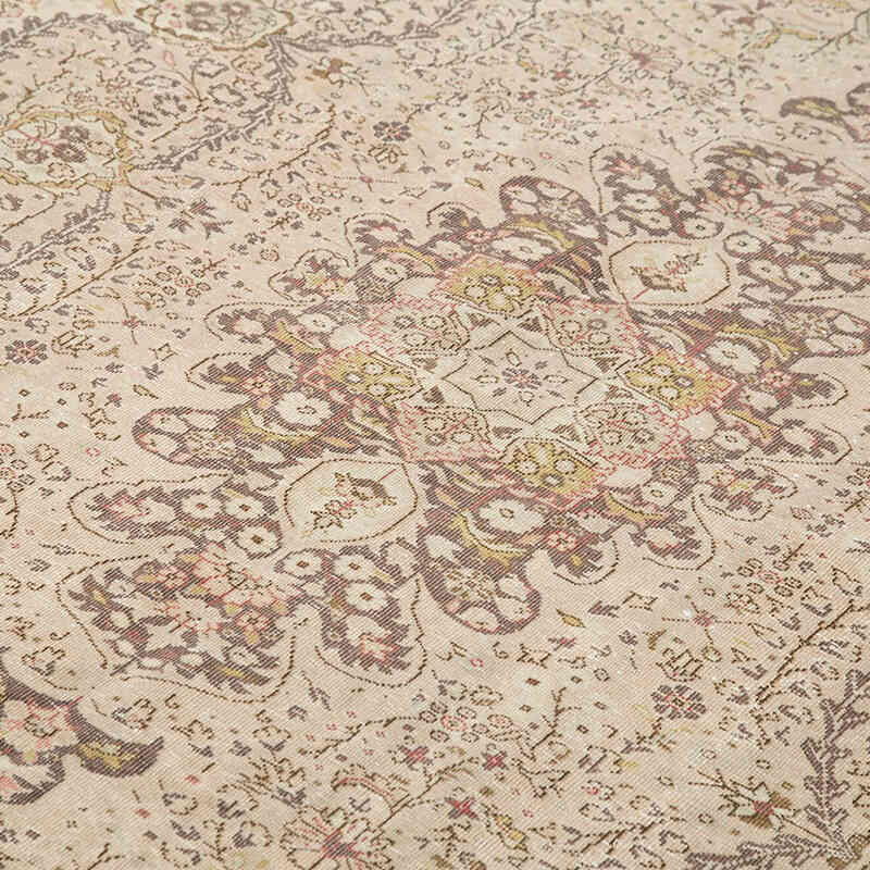 Vintage Turkish Hand-Knotted Rug - 7' 1" x 9' 6" (85" x 114") - K0075651