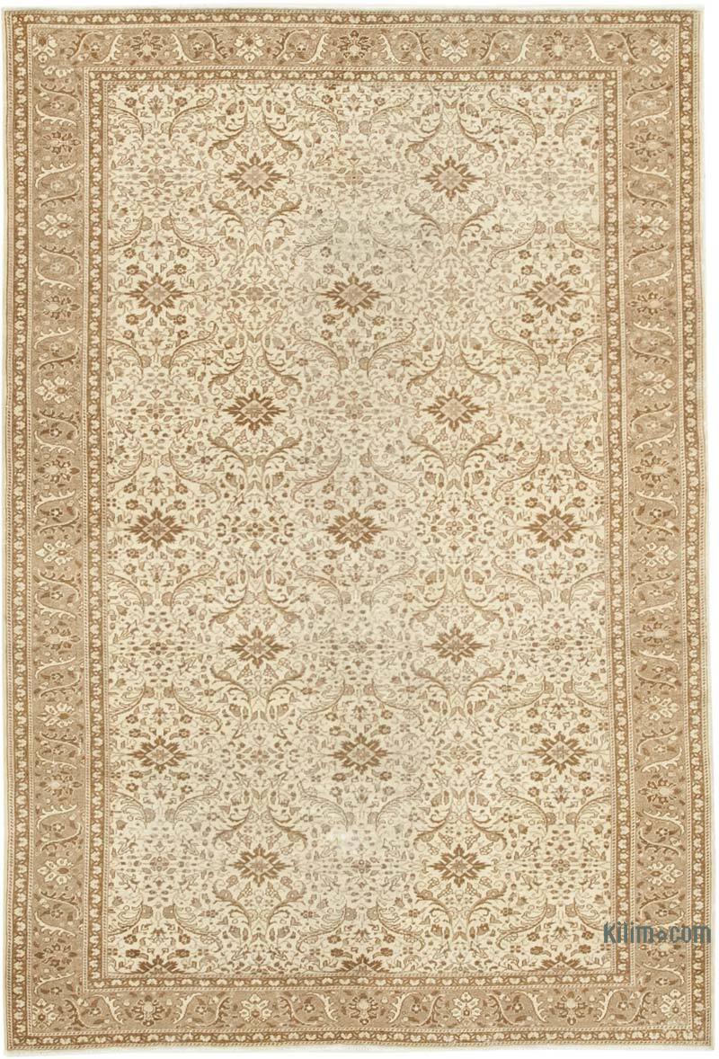 El Dokuma Vintage Halı - 200 cm x 293 cm - K0075653