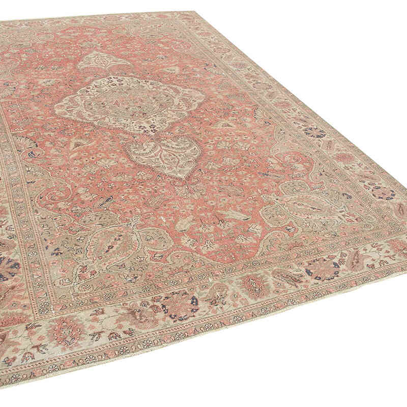 El Dokuma Vintage Halı - 191 cm x 290 cm - K0075654