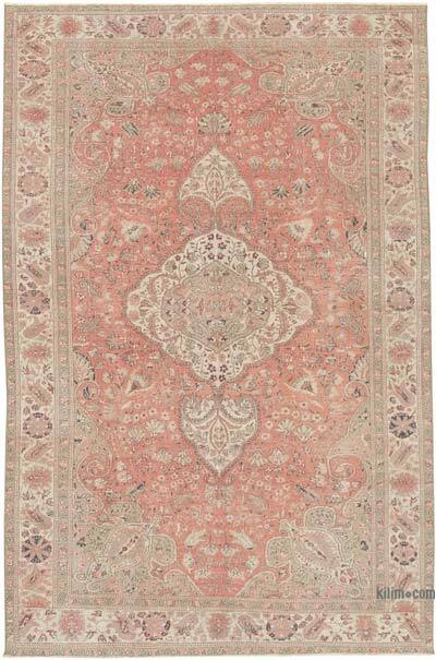 Vintage Turkish Hand-Knotted Rug - 6' 3" x 9' 6" (75" x 114")