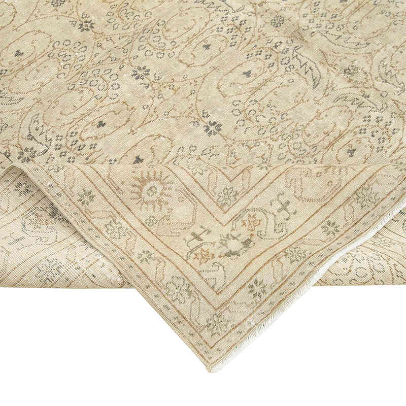 El Dokuma Vintage Halı - 196 cm x 285 cm - K0075655