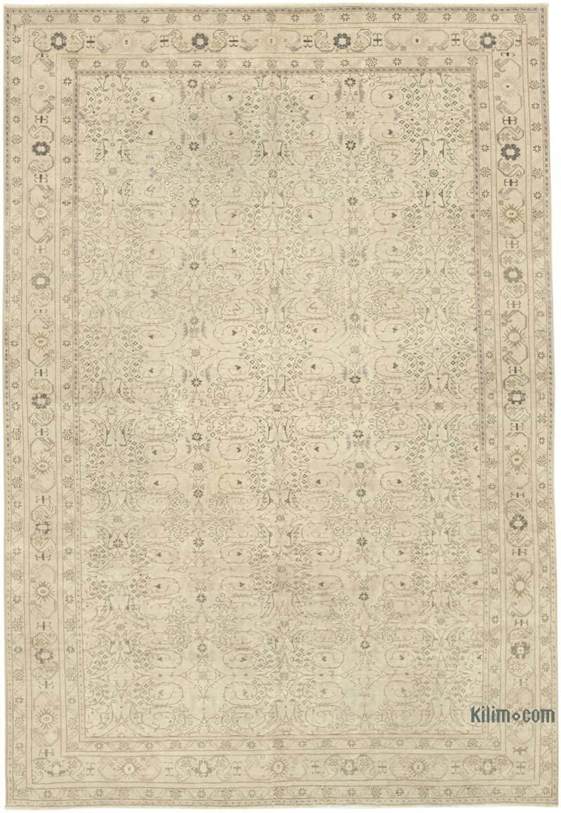 El Dokuma Vintage Halı - 196 cm x 285 cm - K0075655