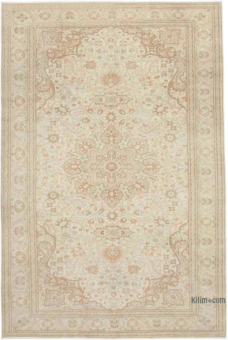 El Dokuma Vintage Halı - 198 cm x 300 cm - K0075657