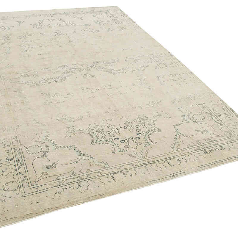 Alfombra Vintage Turca Anudada a Mano - 190 cm x 284 cm - K0075659