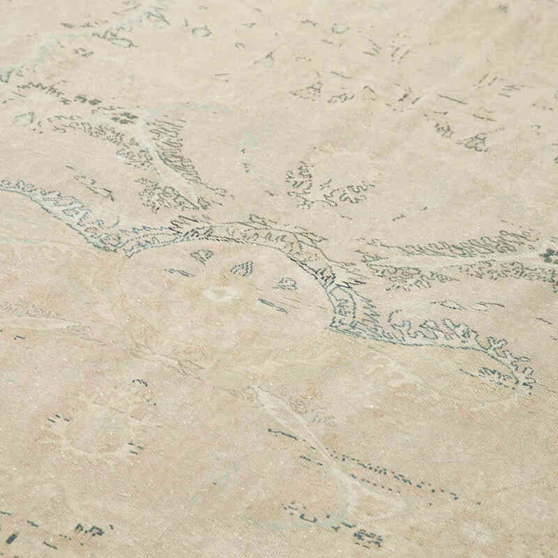 Alfombra Vintage Turca Anudada a Mano - 190 cm x 284 cm - K0075659