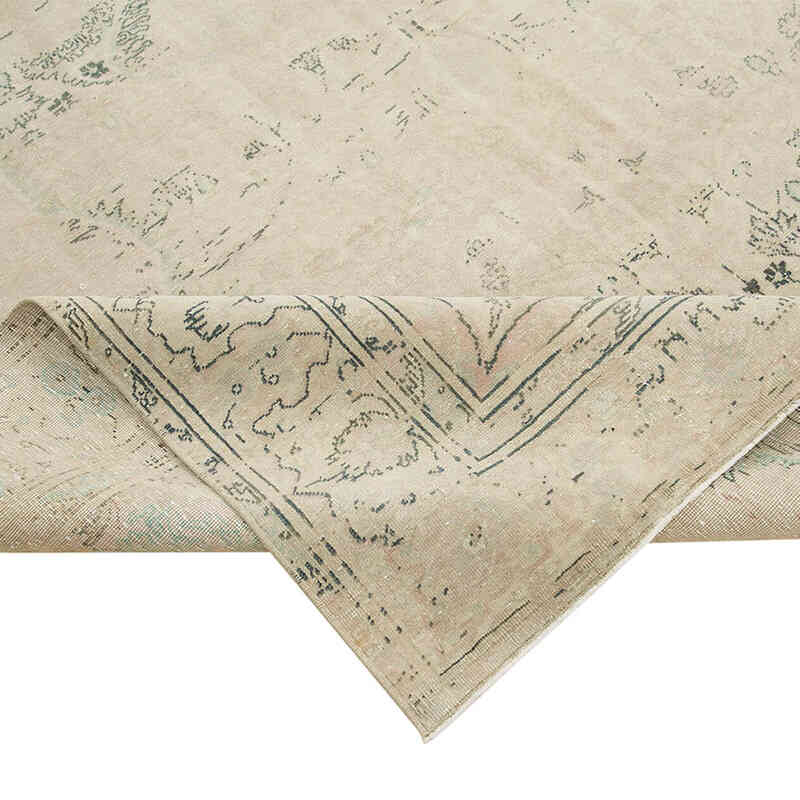 Alfombra Vintage Turca Anudada a Mano - 190 cm x 284 cm - K0075659