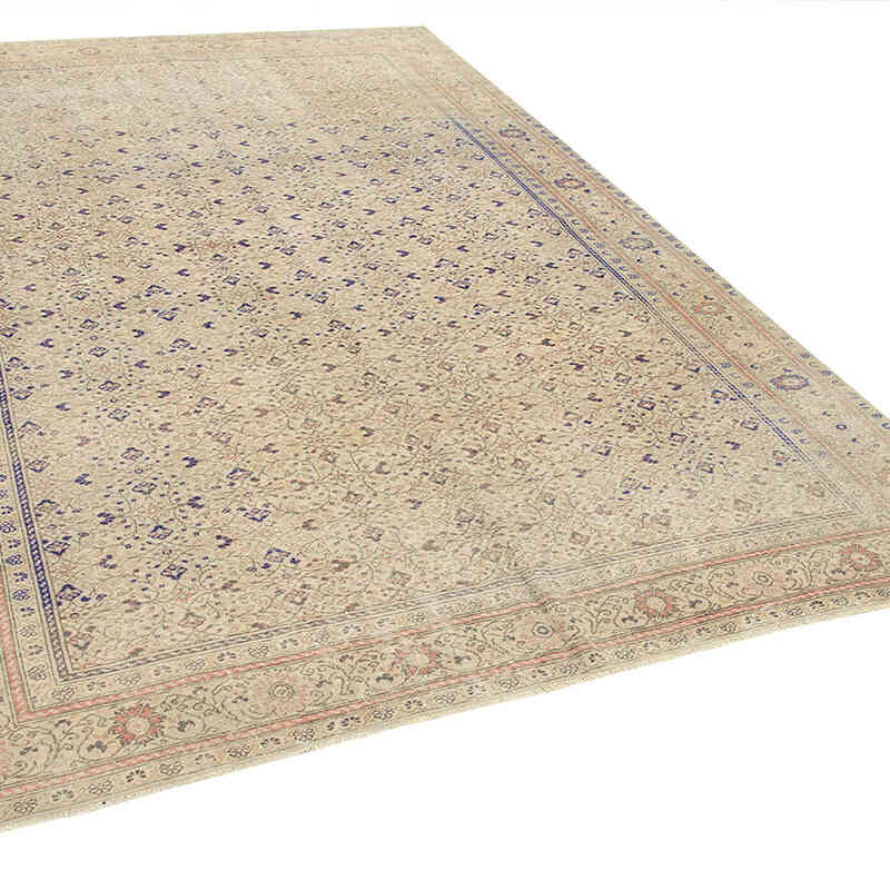 El Dokuma Vintage Halı - 190 cm x 264 cm - K0075661