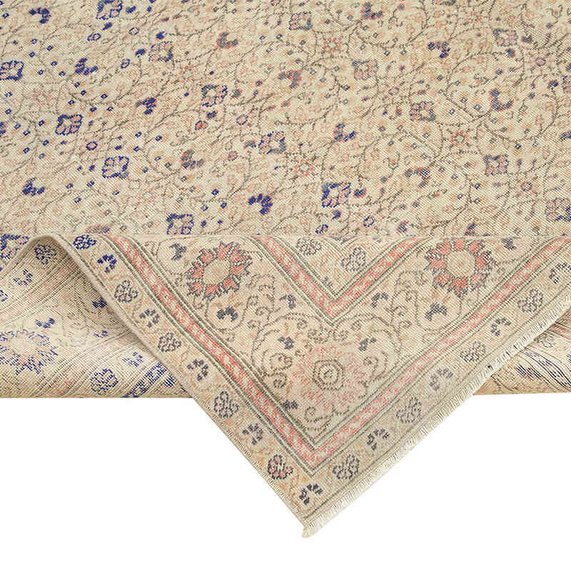 El Dokuma Vintage Halı - 190 cm x 264 cm - K0075661