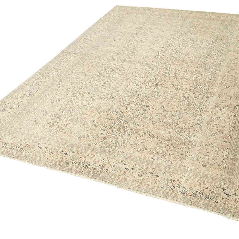 Alfombra Vintage Turca Anudada a Mano - 200 cm x 285 cm - K0075662