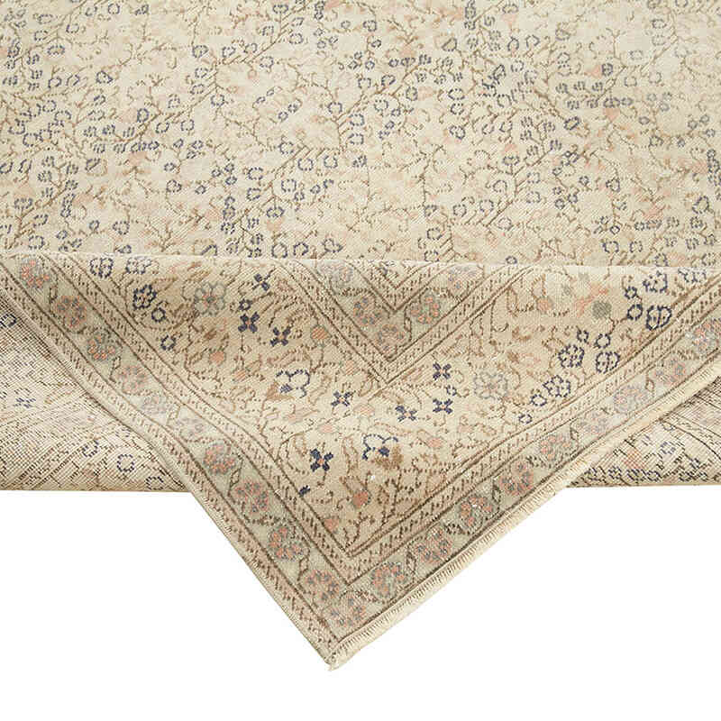 Alfombra Vintage Turca Anudada a Mano - 200 cm x 285 cm - K0075662