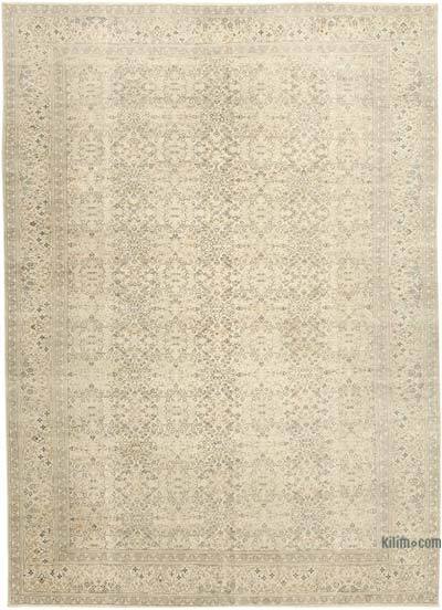 Vintage Turkish Hand-Knotted Rug - 6' 7" x 9' 4" (79" x 112")