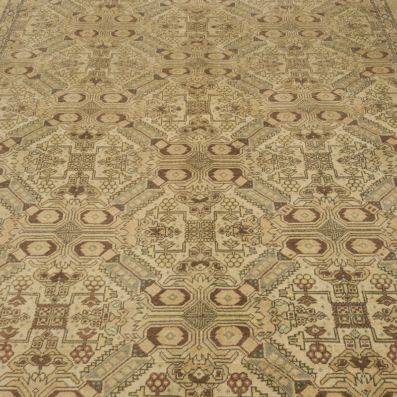 Vintage Turkish Hand-Knotted Rug - 6' 5" x 9' 2" (77" x 110") - K0075663